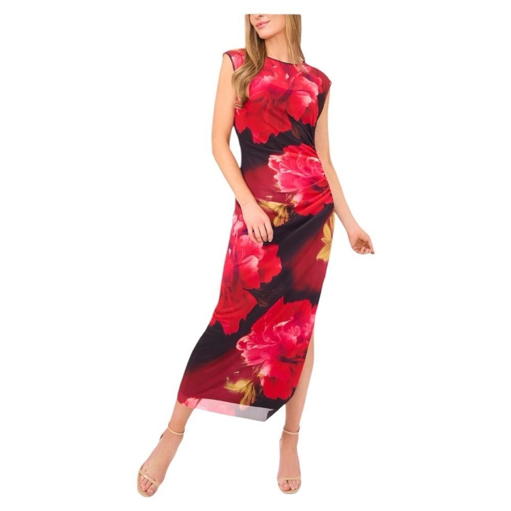 NWOT TED BAKER MESH COLUMN DRESS